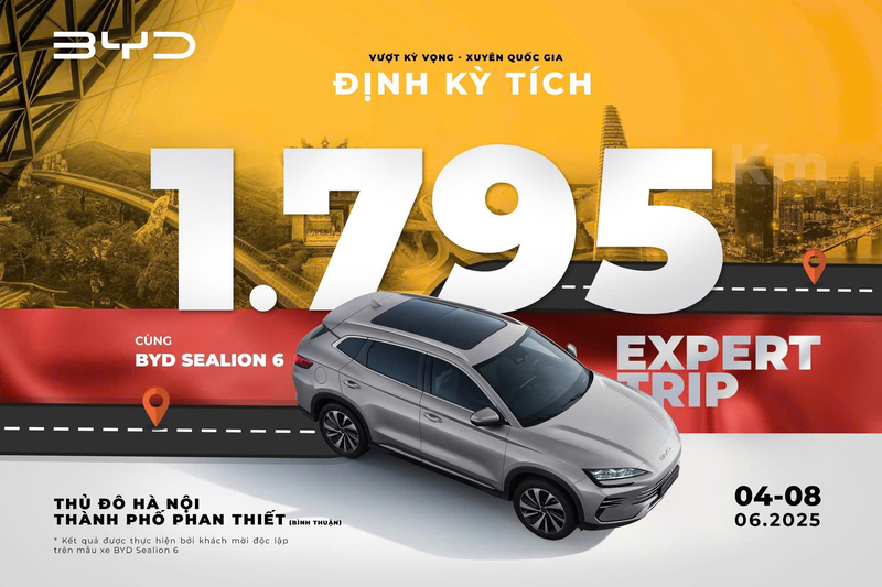 BYD Sealion 6 Chạy 1.795Km – Mua Xe Hybrid Chính Hãng Tại Vĩnh Phúc BYD, Phú Thọ