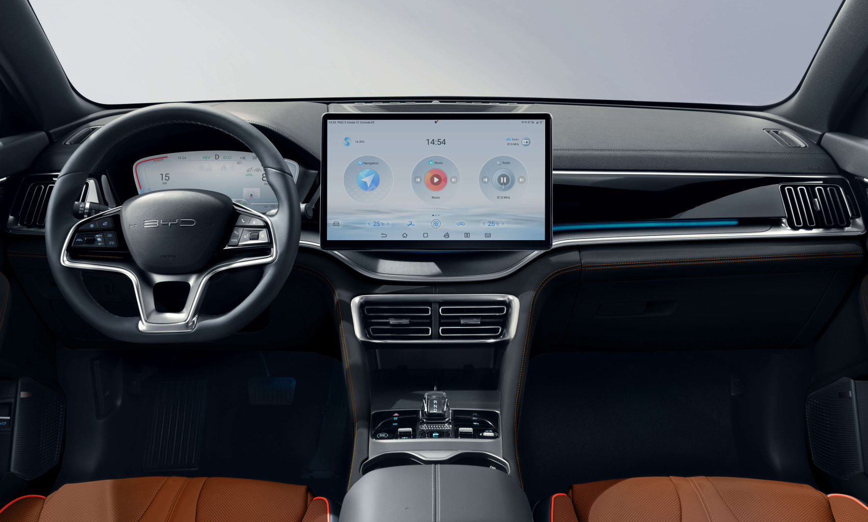 Khoang lái hiện đại – Kết hợp công nghệ và cảm xúc